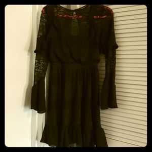 SOLD Brand new lace black dress